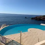 Grand Terrasse Vue Pieds Dans L'eau Piscine Apartamento Saint-Raphaël